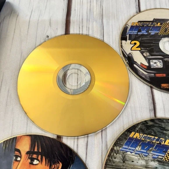 Initial D Part 1 VCD 9 Disc Box Set Animation International Hong Kong AE86 Anime